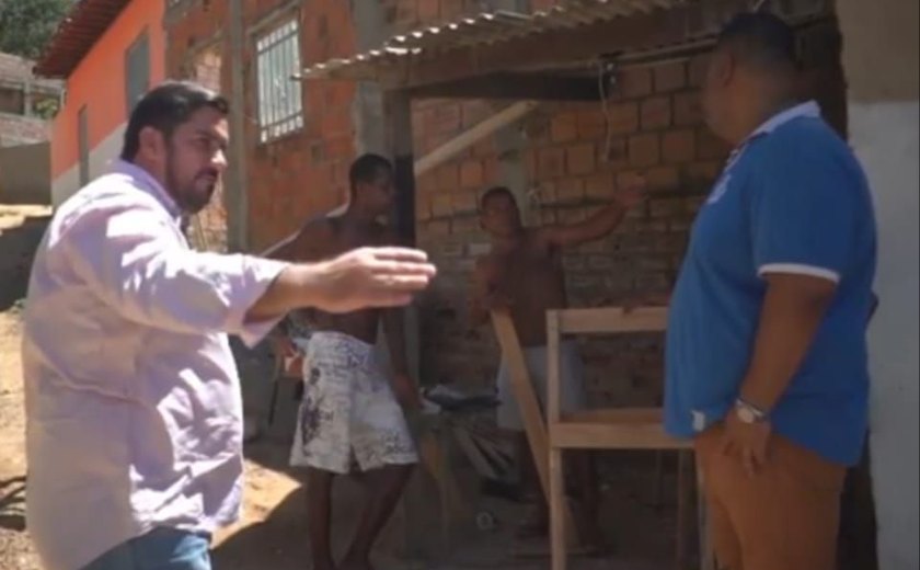 Vereador Leonardo Dias inicia mandato visitando Riacho Doce