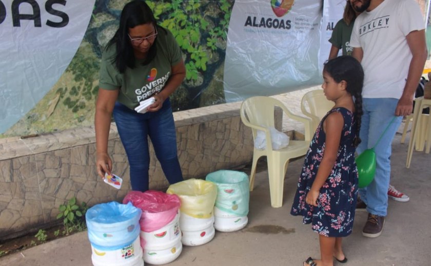 Semarh leva conscientização ambiental para crianças de São Miguel dos Campos