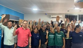 Trabalhadores da Agreste Saneamento aprovam pauta e querem ganho real