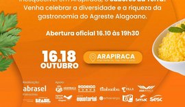 Festival Sabores da Terra celebra a gastronomia e a cultura do Agreste em Arapiraca