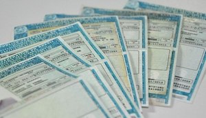 Detran/AL já emitiu 12.284 CNHs este ano; novo sistema dificulta fraudes