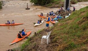 Com 127 embarcações, começa a Copa Brasil de Canoagem Slalom