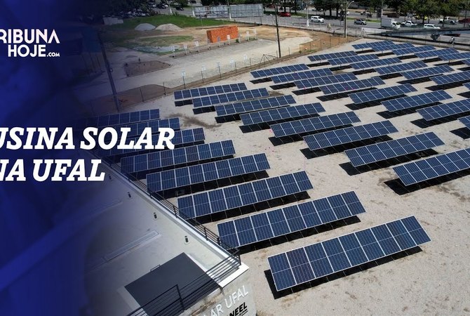 Usina solar impulsiona pesquisa em energias renováveis