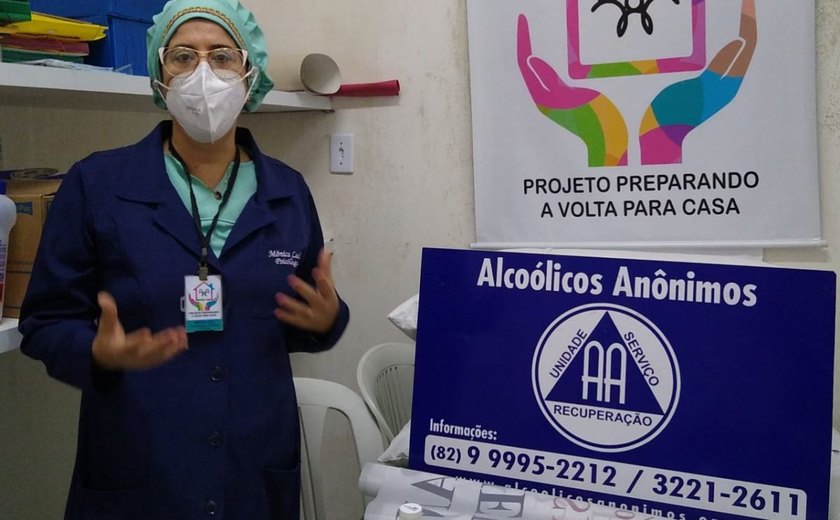 HE do Agreste recebe Alcoólicos Anônimos para rodas de conversa com pacientes