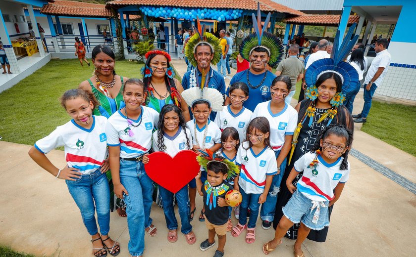 Alagoas investe R$ 52 milhões em escolas para elevar média de estudo de povos indígenas