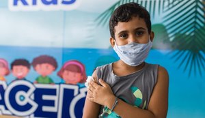 Maceió ganha mais 9 pontos exclusivos de vacinação infantil nesta segunda-feira (21)