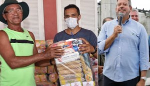 Ação de Arthur Lira garantiu entrega de cestas básicas para 9,5 mil famílias em 45 comunidades quilombolas de AL