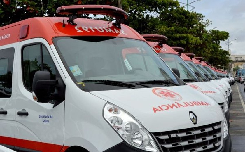 Samu Alagoas renova 100% da frota e conta com ambulâncias reservas