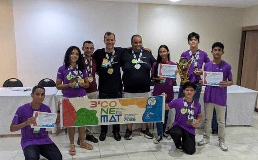 Ufal participa de competição matemática e traz o 2° lugar para Alagoas
