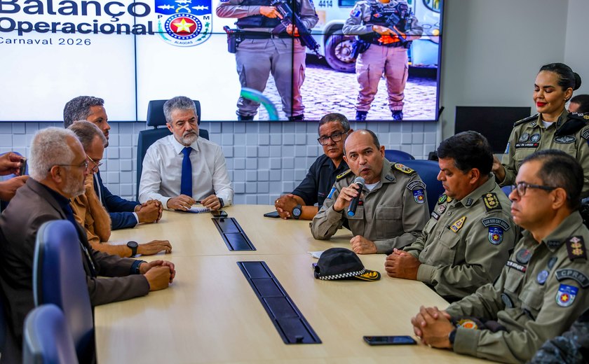 PMAL divulga balanço de ocorrências durante o Carnaval 2026