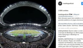 Em rede social, Botafogo provoca rivais cariocas que não possuem estádio