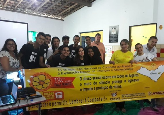 Mobilização em defesa da criança e o adolescente toma conta das ruas de Atalaia/AL