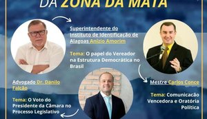 Câmara de Capela recebe I Encontro de Vereadores da Zona da Mata