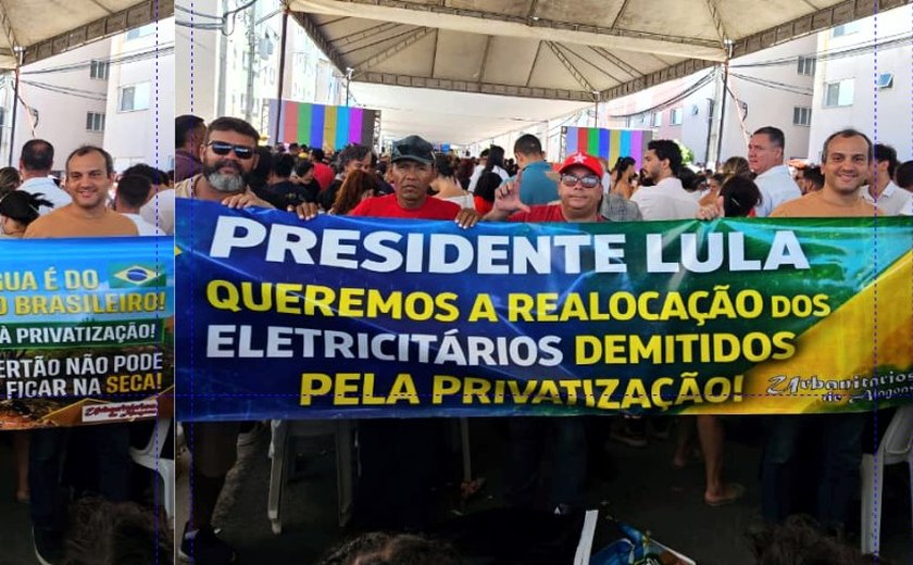 Urbanitários reivindicam a Lula pauta em defesa da água e dos eletricitários