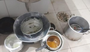 Vigilância Sanitária de Maceió interdita restaurante por condições insalubres