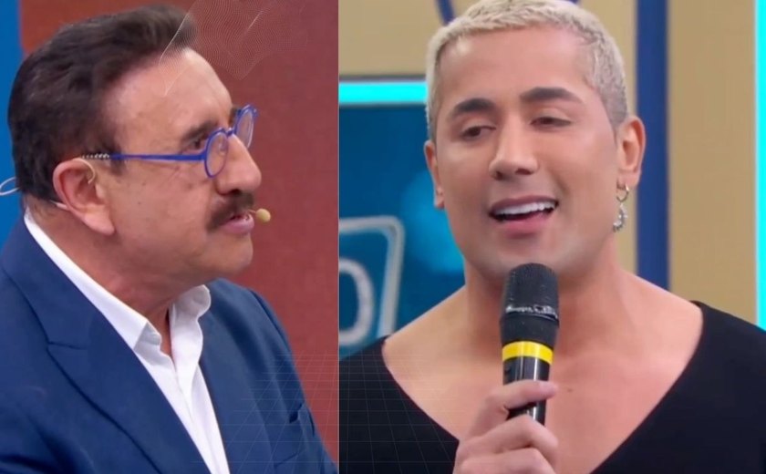 Ao vivo no SBT, Ratinho chama cantor sertanejo Tiago Piquilo de 'viado' e viraliza; veja vídeo
