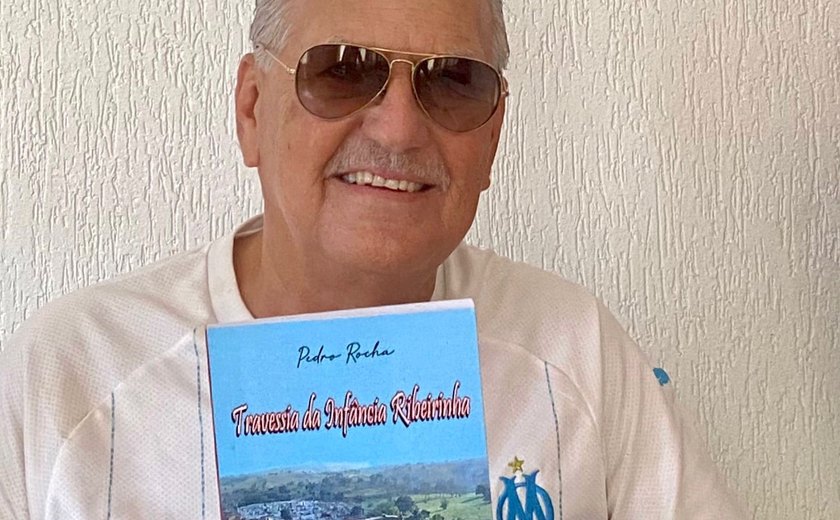 Pedro Rocha lança em Paulo Jacinto o livro ‘Travessia da Infância Ribeirinha’