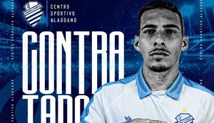 CSA contrata zagueiro Betão, alagoano de Maragogi, para a próxima temporada