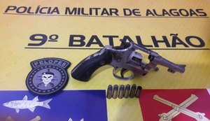 PM detém suspeitos e apreende armas de fogo em Delmiro Gouveia e Colônia Leopoldina