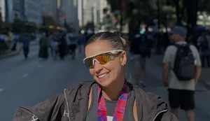 Alagoana Rapha Lins brilha na Maratona de Chicago e se destaca entre as melhores brasileiras amadoras