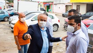 GT visita Mercado do Jacintinho para definir mutirão da próxima quarta