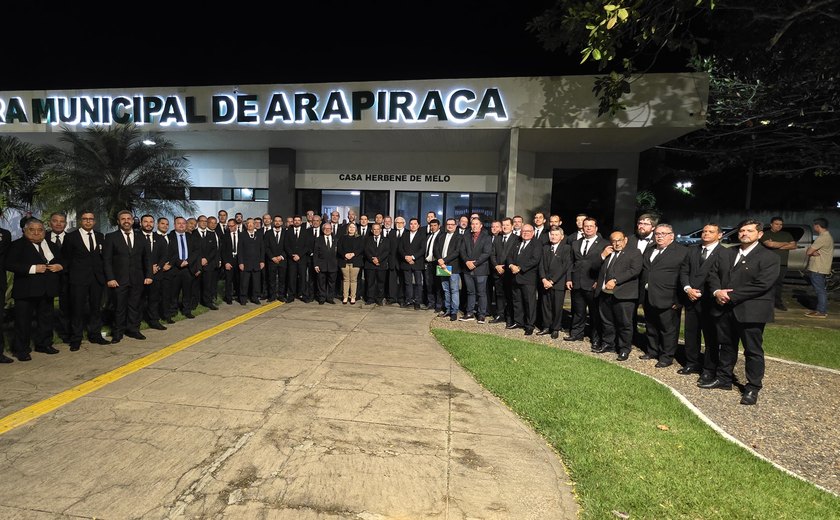 Câmara de Arapiraca faz homenagem ao Dia do Maçom