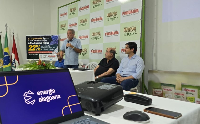 Pindorama lança programa que vai gerar redução de 22% na conta de luz de moradores do entorno da cooperativa