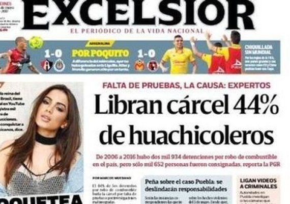Anitta é capa de jornal no México e apresentada como a 'rainha do pop'