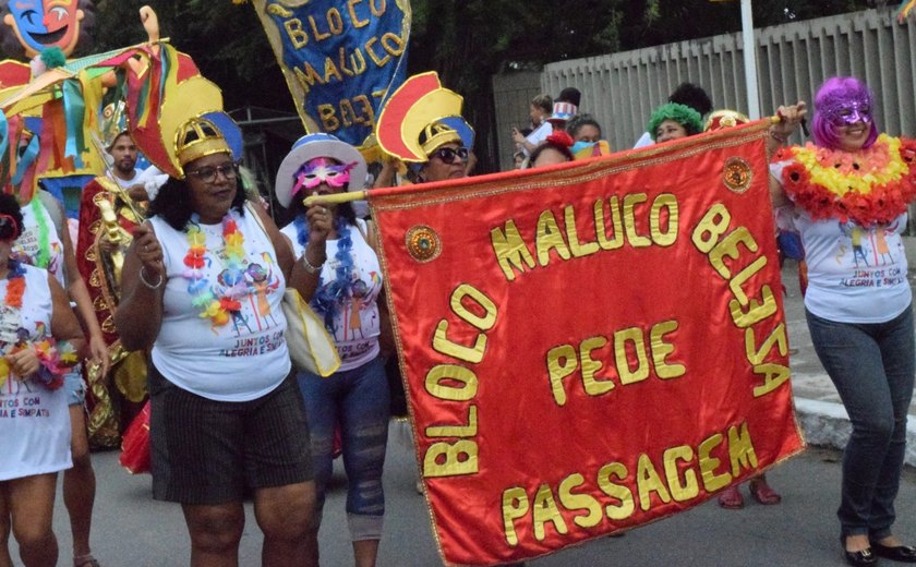 Bloco Maluco Beleza desfila nesta quinta-feira em frente ao Hospital Escola Portugal Ramalho