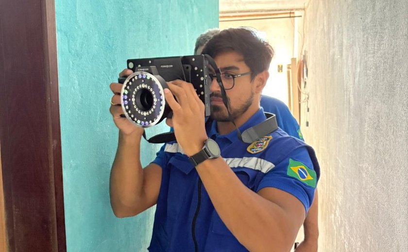 Polícia Científica estreia tecnologia ForensScope em perícia de duplo homicídio