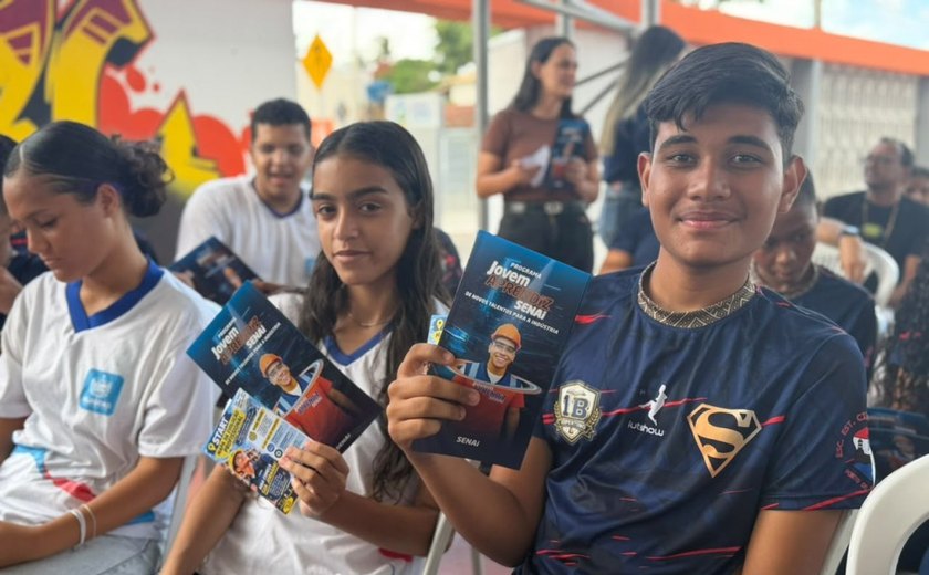 Senai Alagoas leva qualificação profissional e oportunidades de trabalho a jovens de Porto de Pedras