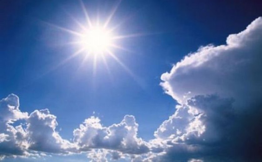 Previsão aponta para predomínio de sol no final de semana