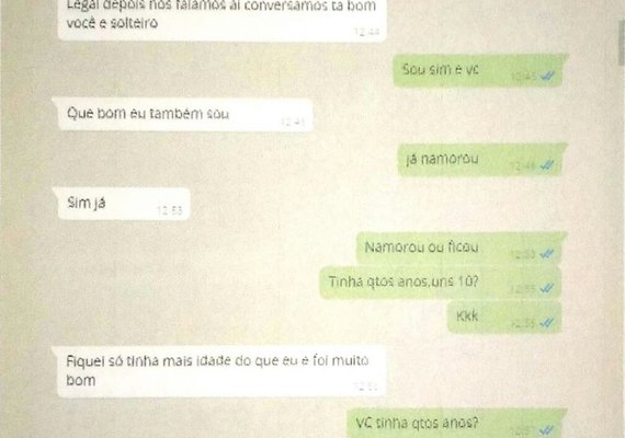 Homem é preso depois de marcar encontro com adolescente de 12 anos