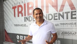 Candidato a deputado federal Flávio Moreno faz visita à Tribuna e reafirma apoio a Bolsonaro