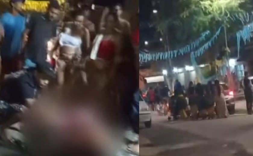 Casal é baleado em frente a panificação no Vergel do Lago, em Maceió