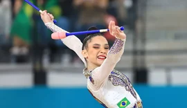 Maria Eduarda e Bárbara Domingos conquistam ouro na ginástica rítmica