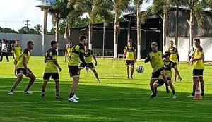 ASA treina para encarar amistoso contra o Retrô