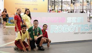 Equipes Sesi/Senai ficam entre melhores do maior festival de robótica do Brasil