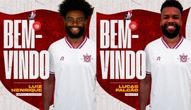 CRB anuncia contratações de lateral-esquerdo e volante vindos do Bahia