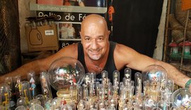 Artesão possui mais de 100 mil peças produzidas e espalhadas pelo mundo