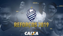 CSA anuncia as primeiras contratações para o ano de 2019