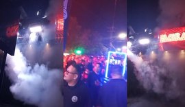 Princípio de incêndio atinge trio elétrico de Igor Kannário em Barra de São Miguel