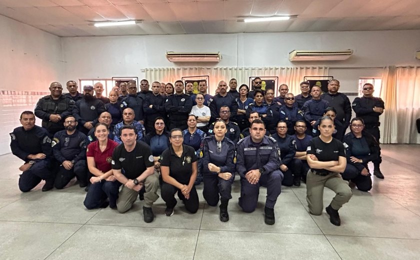 Guardas municipais são treinados em curso de Uso Diferenciado da Força