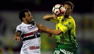 São Paulo joga mal e empata na estreia da Sul-Americana