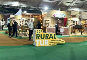 A Rural Tur, em sua 22a edição,  se consolida como vitrine nacional do turismo rural em Santa Teres