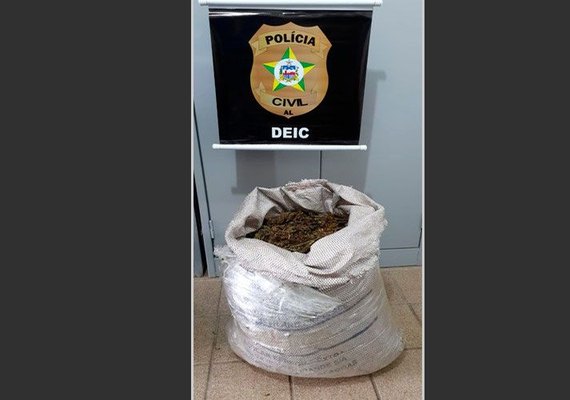 Homem que trazia droga de Pernambuco para Alagoas é preso em operação integrada
