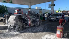 Carro explode com três mulheres no Rio Grande Norte durante abastecimento em posto de combustíveis