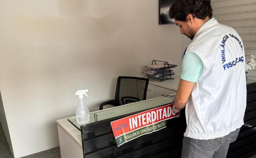 Vigilância Sanitária interdita clínica odontológica na parte alta da cidade