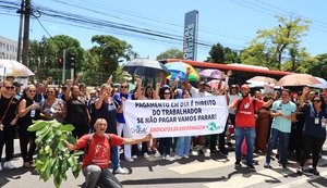 Servidores do Hospital Veredas mantêm a greve