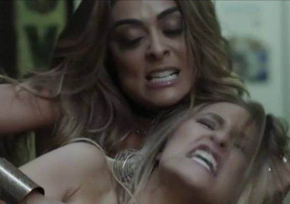 Vem por aí! Bibi dá uma surra em Carine em praça de Cabo Frio; veja as fotos